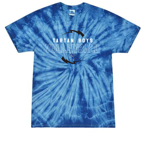Colortone - Multi-Color Tie-Dyed T-Shirt - Printed Logo **Add Name for $5! ** Thumbnail